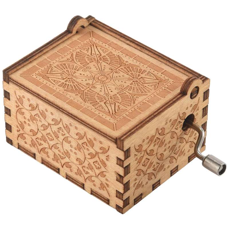 You Are Wood Music Boxes, Vintage Wooden Sunshine Musical Box Gifts for Birthday/Christmas/'s Day