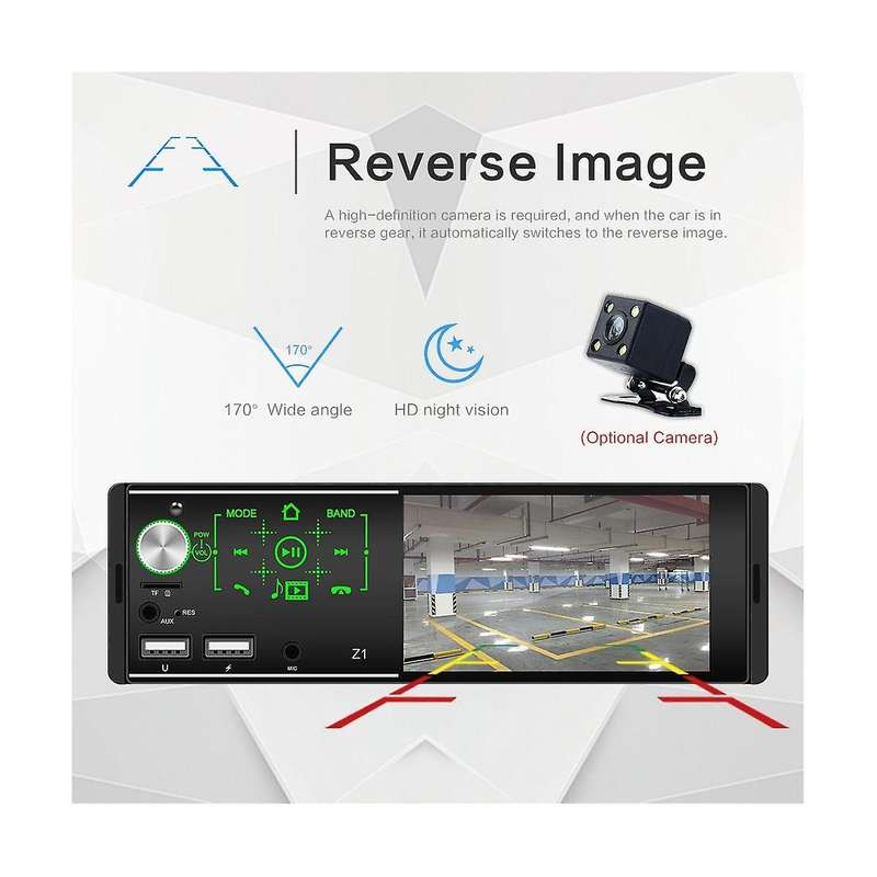Z1 Dual Usb Touch Screen Mp5 Player Radio All-in-one Car Audio Radio