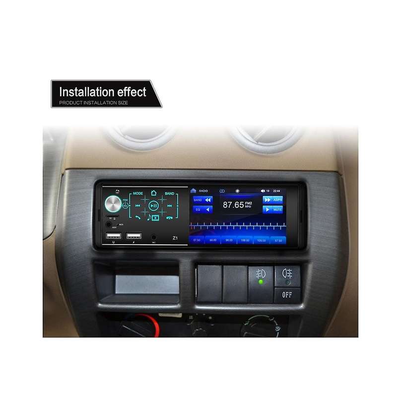 Z1 Dual Usb Touch Screen Mp5 Player Radio All-in-one Car Audio Radio