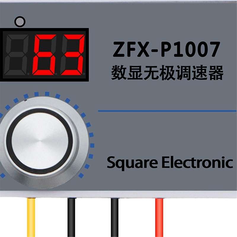 ZFX-P1007 Speed Regulator Adjustable 220V Fan PWM Switchs Speed Controller Conditioner Digital Disp