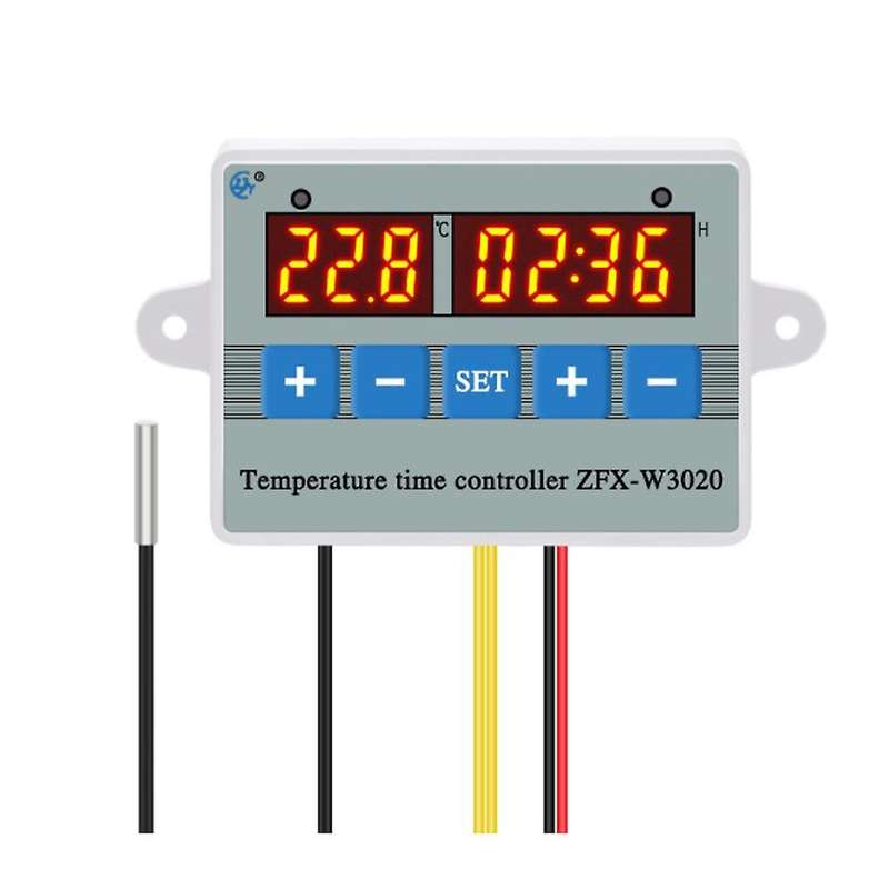 ZFX-W3020 Digital Intelligent Temperature Time Controller Thermostat Timer Switch Module -55-110 Cel