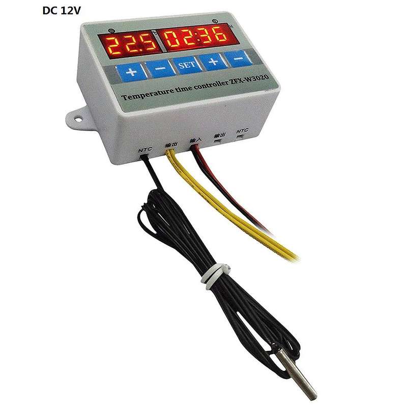 ZFX-W3020 Digital Intelligent Temperature Time Controller Thermostat Timer Switch Module -55-110 Cel