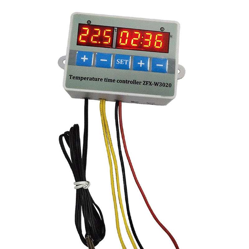 ZFX-W3020 Digital Intelligent Temperature Time Controller Thermostat Timer Switch Module -55-110 Cel