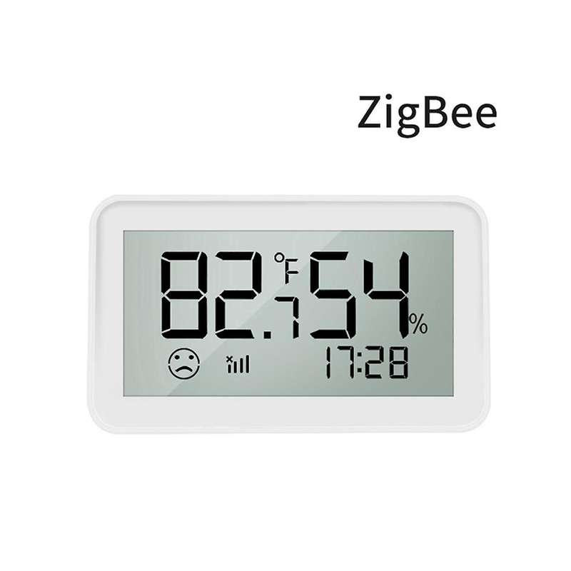 Zigbee Graffiti Smart Electronics Indoor Home Thermometer Humidity Meter Sensor Multi-function Conv