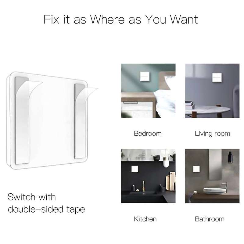 Zigbee Scene Switch Wireless Scene Switch Free Paste Scene Switch Mobile Phone APP Control