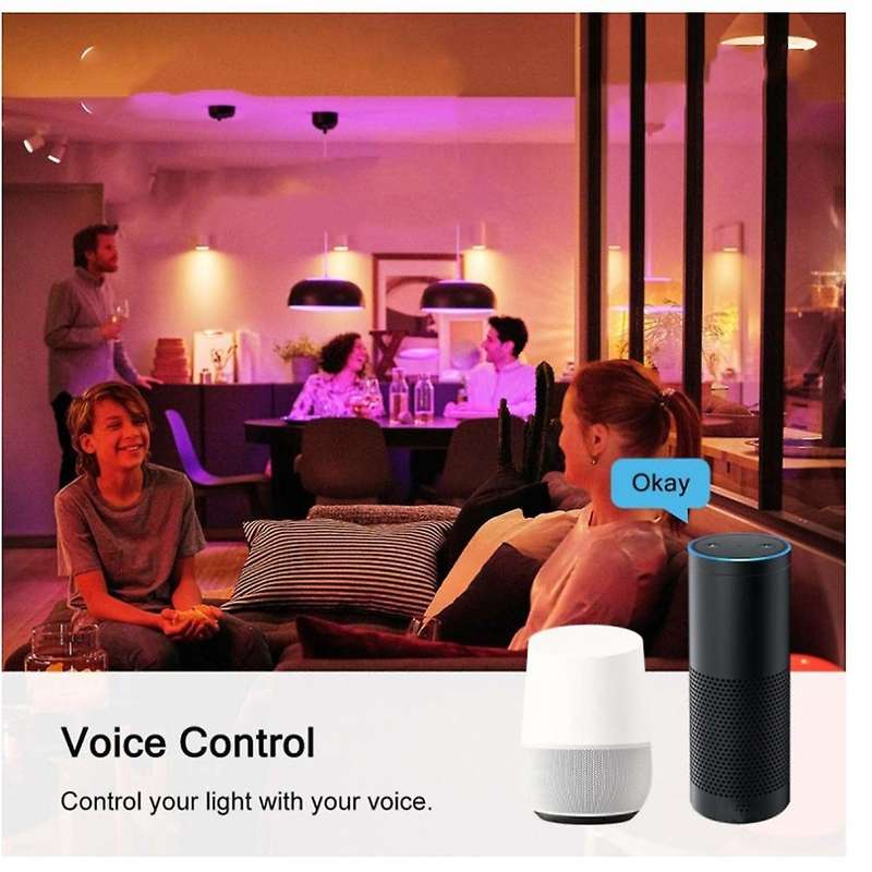 Zigbee Smart Home Led Bulbs Graffiti Smart Spotlights Dimmable Color Smart Bulbs Support Google Audi