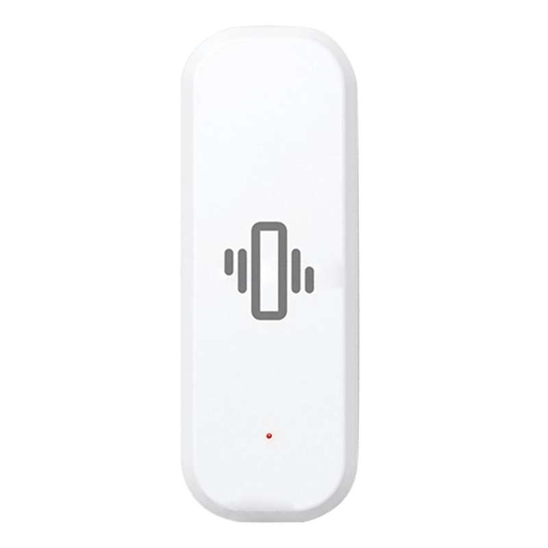 Zigbee Smart Vibration Sensor Detection Tuya Smart Life APP Notification Real-Time Motion Vibration