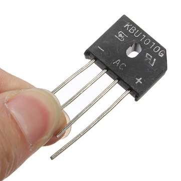 10A 1000V KBU1010 Single Phases Diode Rectifier Bridge IC Chip