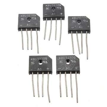 10A 1000V KBU1010 Single Phases Diode Rectifier Bridge IC Chip