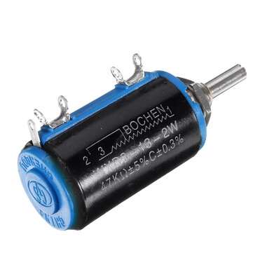 10pcs WXD3-13-2W Precision Potentiometer 470R 47K Ohm Wirewound Multi-Turn Potentiometer
