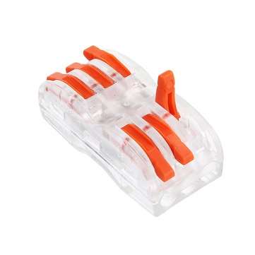 10pcs SPL-3 Clear Wire Connector Fast Connection Terminal