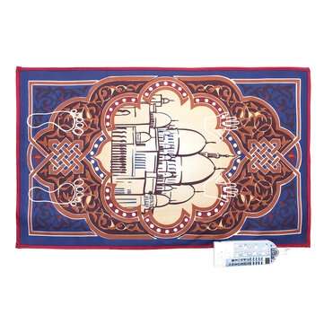 110x70cm Islamic Worship Mat Electronic Prayer Blanket Smart Worship Blanket Electronic Worship Blan