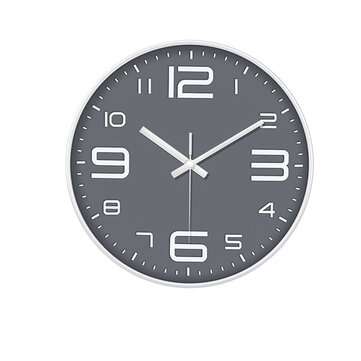 12inch/30cm Black/Golden Wall Clock Silent ABS Wall Clocks (TYPE: A4)