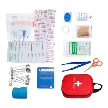 120Pcs/Set Survival Gear Emergency First Aid Kits Upgraded SOS Medical Bag for Home Office Car Boat