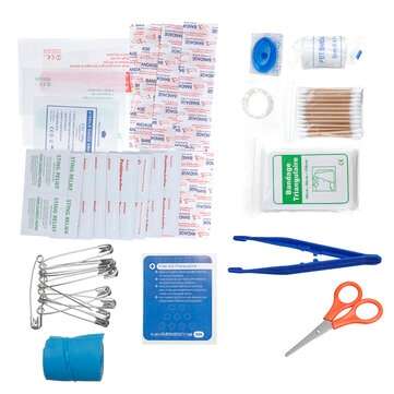 120Pcs/Set Survival Gear Emergency First Aid Kits Upgraded SOS Medical Bag for Home Office Car Boat