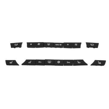 14pcs Button Keys Caps Repair Tool Kit A/C Heater Switch For BMW 5 6 7 F10 F01 F12