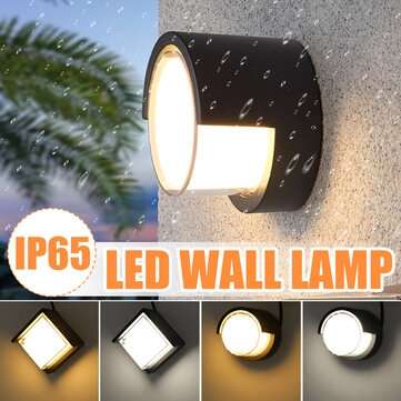 20W LED Wall Lamp Outdoor Aluminum Sconce Ceiling Lamp ... (COLOR TEMPERATURE: 3000K | SHAPE: ROUND)