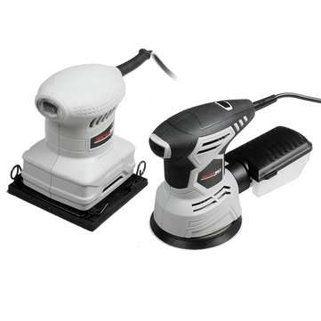 220V Electric Wood Sander Wall Woodworking Tool Furniture Metal Polishing S... (SHAPE2: SQUARESHAPE)