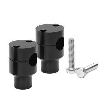 25MM Universal Heightening Column Of Retro Handlebar Seat For Harley Iron Horse 400 (COLOR: BLACK)