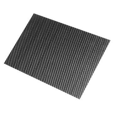 250x420x(0.5-5)mm 3K Black Twill Weave Carbon Fiber Plate Sheet Glossy Carbon ... (THICKNESS: 1.0MM)