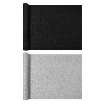26x46 inch Felt Mat Portable Travel Puzzles Mat Jigsaw Roll Felt Mat... (COLOR.: GREY | TYPE: B5PCS)
