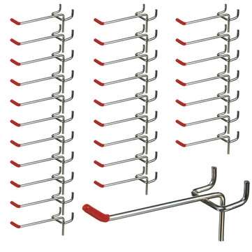25pcs  100mm Pedboard Hook Board Wall Retail Display Shop Peg Slat Walling