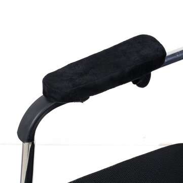 2pcs Chair Armrest Pad Ultra-Soft Memory Foam Elbow Pillow Support Universal Fit For Home or Office