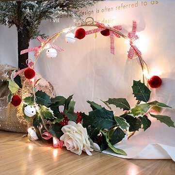 2M 20LED Star Fairy String Lights Battery Powered Wedding Christmas Home ... (LED TYPE: FURBALLBELL)