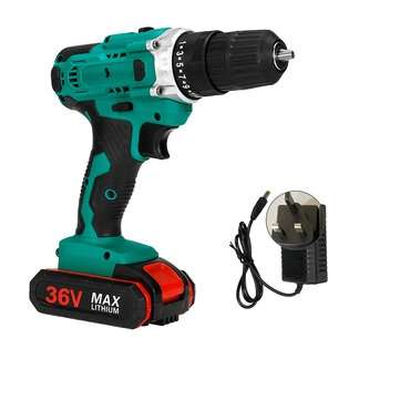 3 in 1 Multifunctional Cordless Drill Driver Wrench 3/8-Inch Chuck Cordless... (BATTERY: ONEBATTERY)