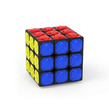 3*3*3 Magic Cube Touch Professional Speed Game Magic Cube Early Educational Puzzle Toy for Children