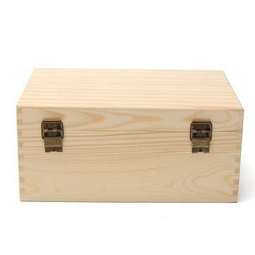 32 Grids Wooden Bottles Box Storage for Essential Oil 5-100ml