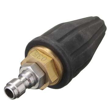 3600PSI Washer Rotary Turbo Nozzle High Pressure Washer Cleaner Spray Turbo Nozzle Quick Connect