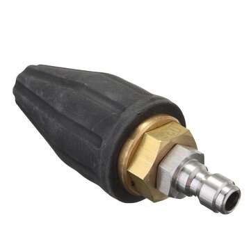 3600PSI Washer Rotary Turbo Nozzle High Pressure Washer Cleaner Spray Turbo Nozzle Quick Connect