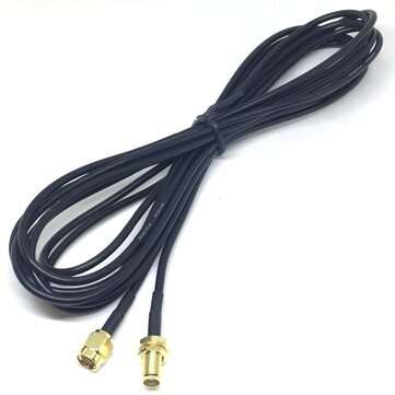 3M Wi-Fi Antenna Extension Cable RP-SMA for WiFi WAN Router (TYPE: 1)