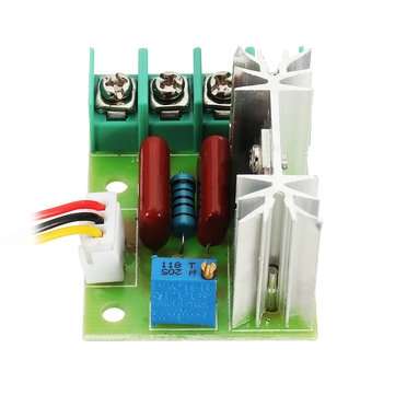 3pcs 2000W Thyristor Governor Motor 220V Regulating Dimming Thermostat Module External Potentiometer