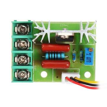 3pcs 2000W Thyristor Governor Motor 220V Regulating Dimming Thermostat Module External Potentiometer