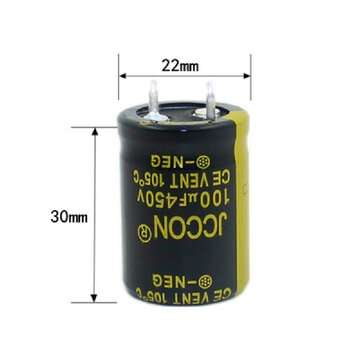 450V 100uf Inverter Switching Power Adapter Inverter Capacitor 22x30mm 450V 100F