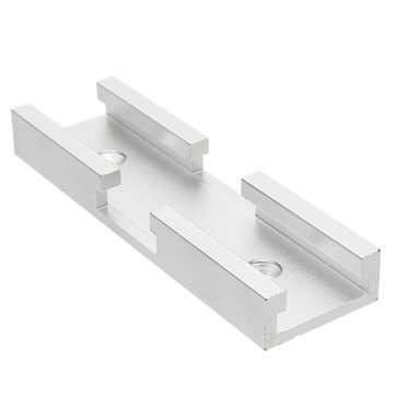 4pcs 80mm T-track Connector T-slot Miter Track Jig Fixture Slot Connector For Router Table