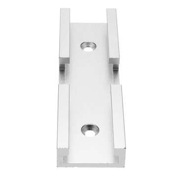 4pcs 80mm T-track Connector T-slot Miter Track Jig Fixture Slot Connector For Router Table