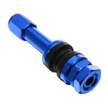 4pcs Tyre Aluminum Alloy Valve Cap Cover Multi Color (COLOR.: BLUE)