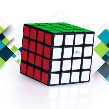 4x4x4 Magic Cube Professional Speed Educational Puzzle Toys  Learning Games Cubo M... (COLOR: BLACK)