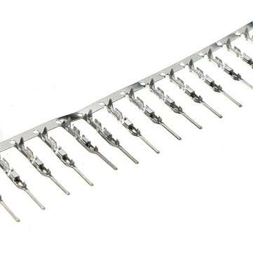 500 Pcs 2.54mm Dupont Jumper Wire Cable Male Pin Connector Terminal