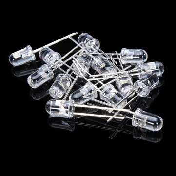 500Pcs 5MM LED Diode Kit Mixed Color Red Green Yellow Blue White