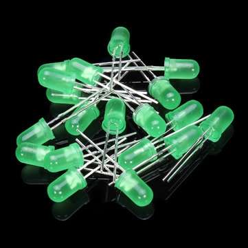 500Pcs 5MM LED Diode Kit Mixed Color Red Green Yellow Blue White
