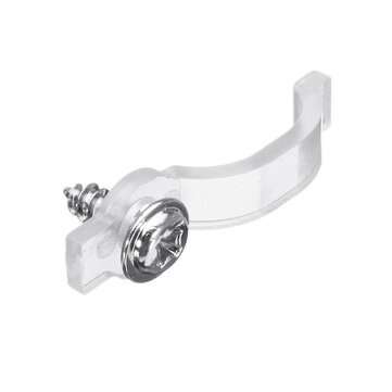 50PCS 10MM Width Mounting Brackets Fixing Screw Clip for 5054 5050 5630 LED Strip Light (TYPE: .A)
