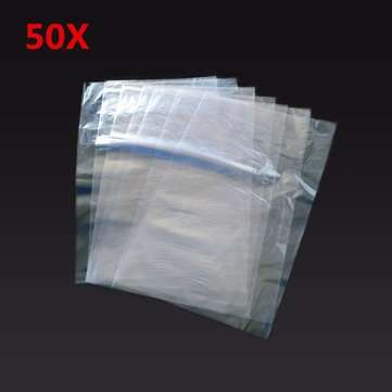 50Pcs 14x20 Inch POF Shrink Film Wrap Bags Transparent Clear Heat Seal Package... (QUANTITY: 100PCS)