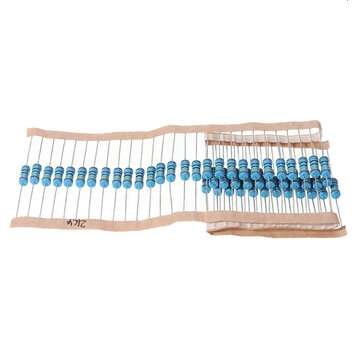 50pcs 1W 2.4KR Metal Film Resistor 1% 2.4K ohm Resistance
