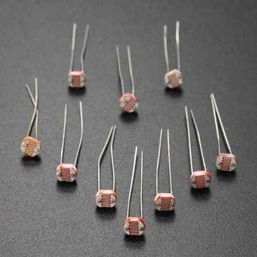 50Pcs 5MM Light Dependent Resistor Photoresistor GL5528 LDR