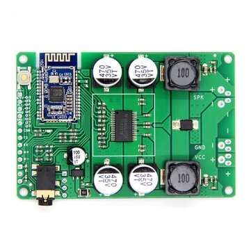 50W/40W TWS Pair Box Mono Wireless Group Stereo bluetooth 5.0 Power Amplifier Board Serial Port Rena