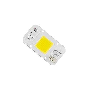 50W AC220-240V LED COB Chip Driver-free Smart IC Bulb Lamp For DIY LED Floodlight... (COLOR.: WHITE)